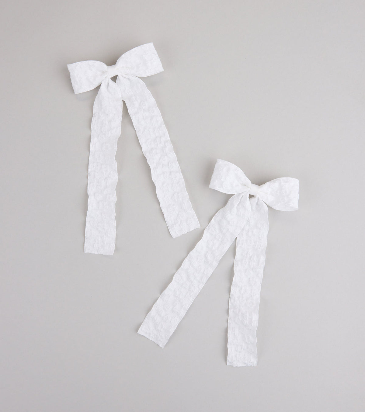 Soft Girl Season Hair Bow Clip Set