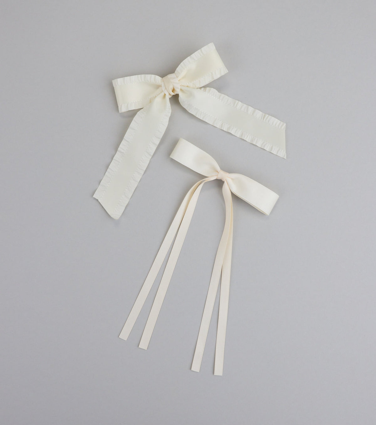 Soft Girl Status Hair Bow Clip Set