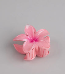 Tropical Blooms Flower Hair Claw Clip