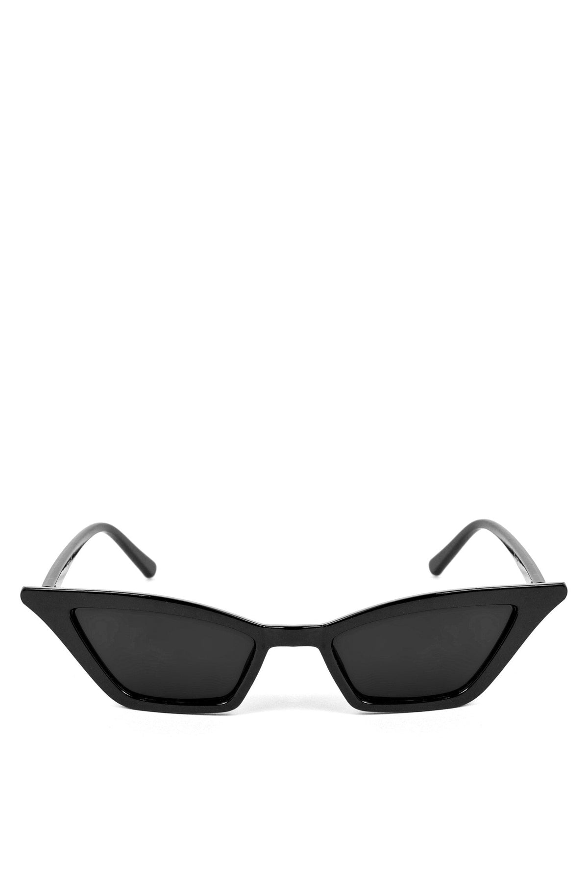 Edgy Narrow Cat Eye Sunglasses