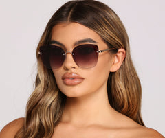 Neon Mirrored Aviator Sunglasses