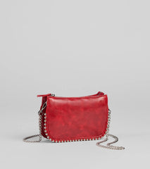 Cool Girl Vibe Studded Crossbody Bag