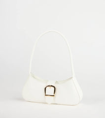 Trendy Girl Buckle Strap Shoulder Bag