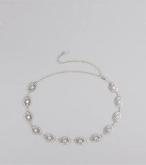 Glam Roots Rhinestone Concho Belt