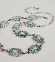 Saddle Up Statement Concho Belt