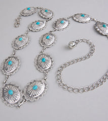 Saddle Up Statement Concho Belt