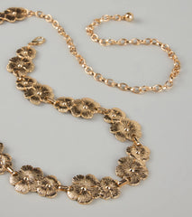 Bloom Babe Flower Chain Belt
