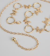 Flutter Vibes Butterfly Hoop Belt