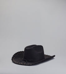 Country Girl At Heart Stitched Cowboy Hat