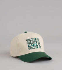 Catch Me At Kickoff Cane U Baseball Cap