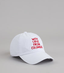 Love Letters And Game Days Columbus Baseball Cap