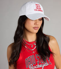 Love Letters And Game Days Columbus Baseball Cap