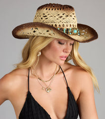 Yeehaw Energy Straw Cowboy Hat