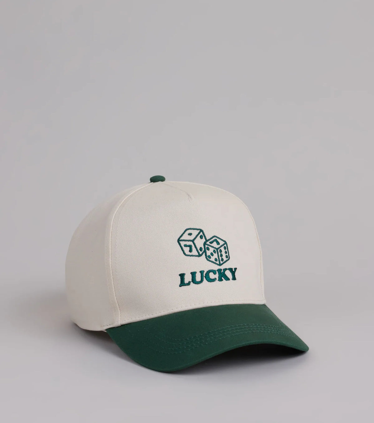 Lucky Dice Two-Tone Baseball Cap