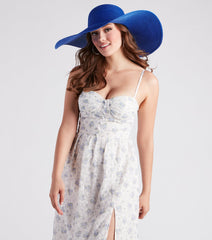 In The Shade Straw Floppy Hat