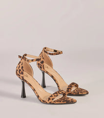 Wildly Luxe Leopard Print Stiletto Heels