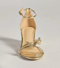 All The Feels Studded Butterfly Block Heels