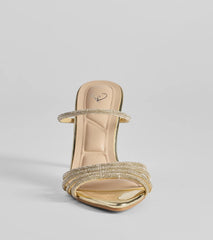 Endless Shine Rhinestone Stiletto Heels