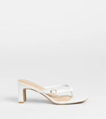 The Best Choice Thong Buckle Mules